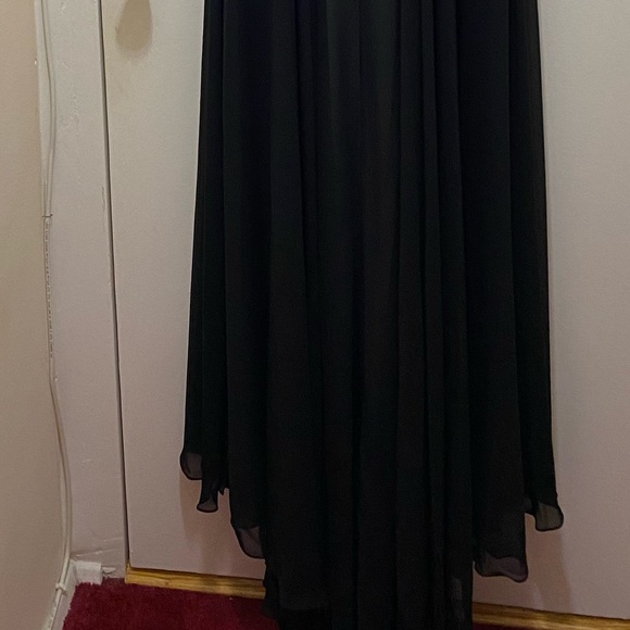 NWT Colors Dress, Beaded Black And Nude Romper Dress Size 10 (2036) - Picture 8 of 13